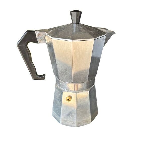 Primula Express Stovetop Expresso Aluminum Coffee Pot - Picture 3 of 9